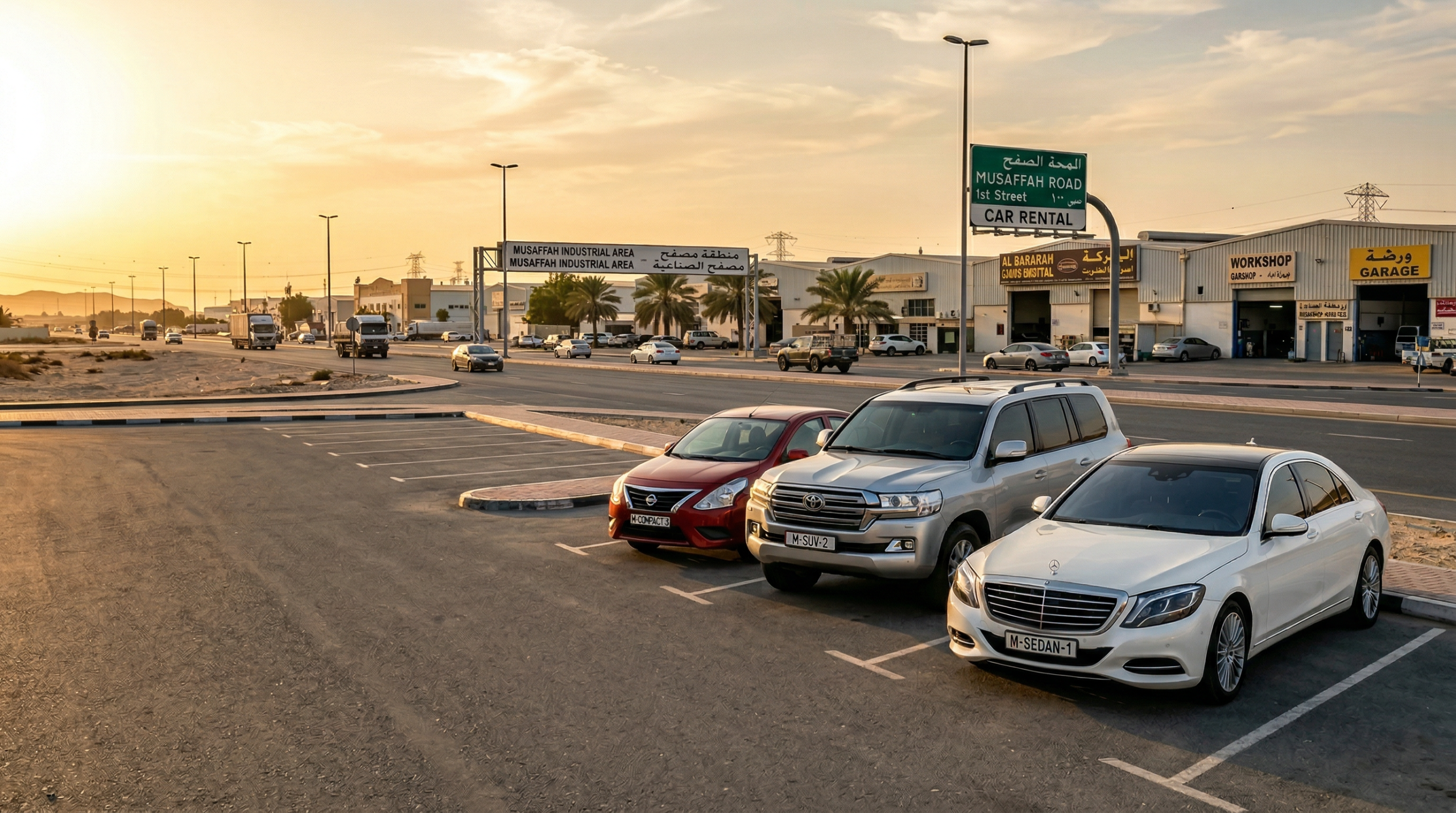 Rent a Car in Musaffah